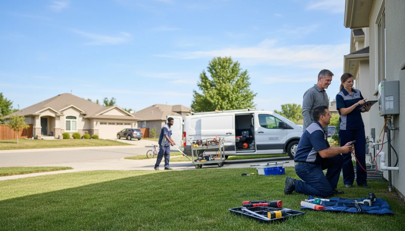 Tankless water heater service in Buffalo, KS